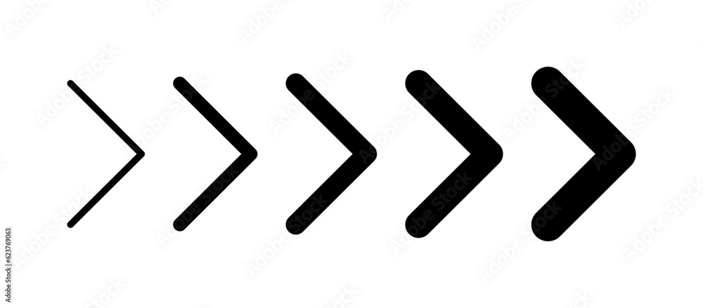 Symbol für mehr, weiter, nächte Symbol für mehr, weiter, nächte