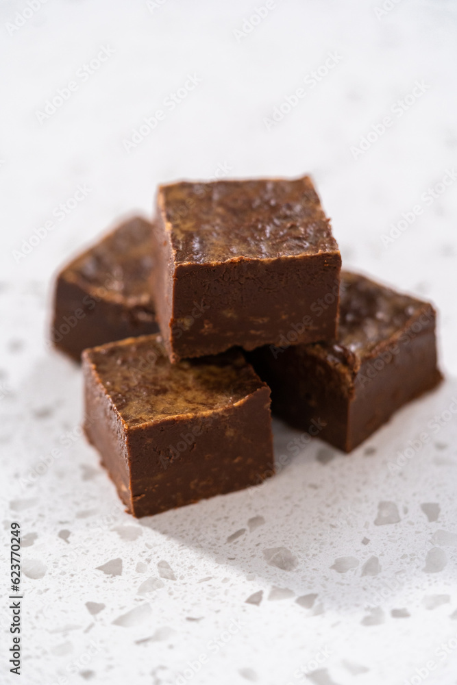 Homemade chocolate peanut butter fudge Homemade chocolate peanut butter fudge