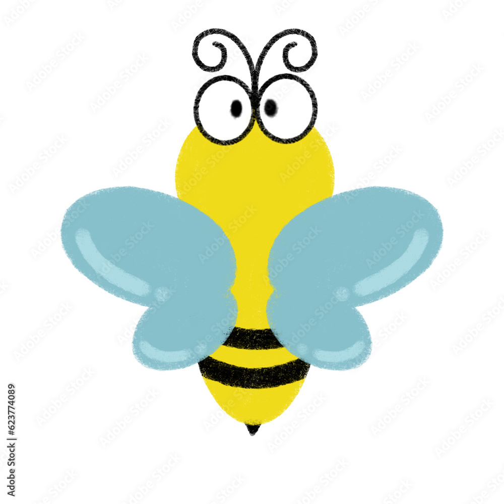 Naklejka premium bee