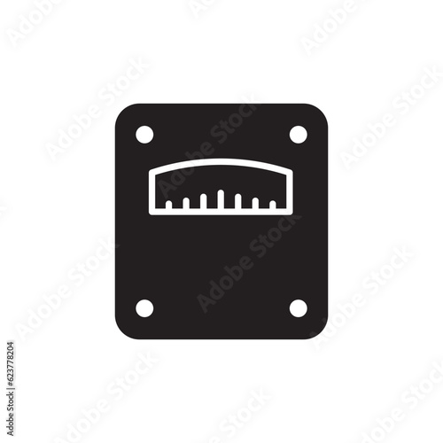 Scale weight vector icon. Scale weight flat sign design. Scale weight symbol pictogram. UX UI icon