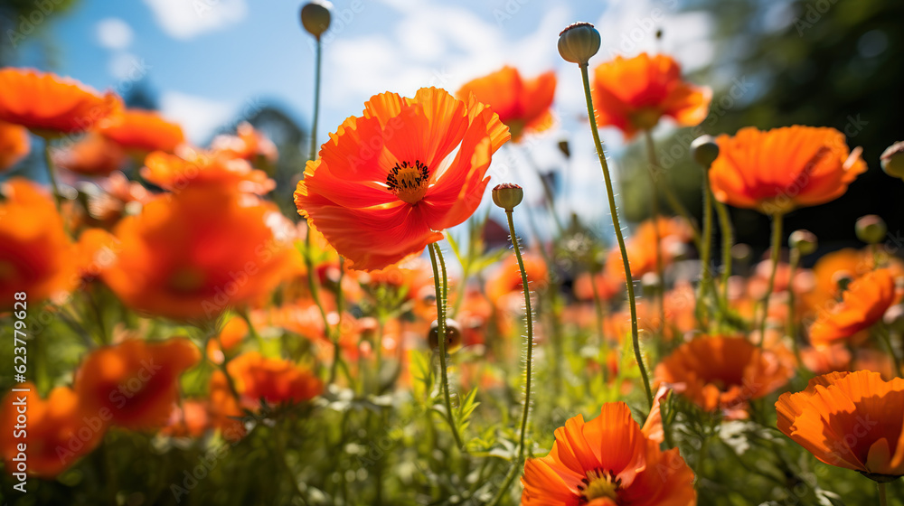 Obraz premium Mohnwiese - Poppy Seed Field