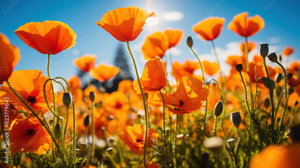 Obraz premium Mohnwiese - Poppy Seed Field