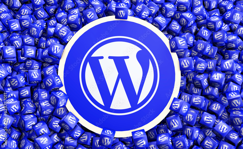 wordpress, wordpress logo, social media image social media visual