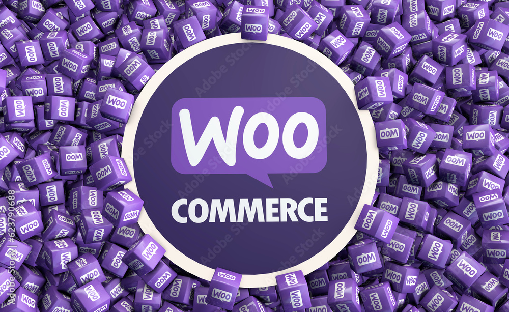 WooCommerce WooCommerce logo social media image social media visual