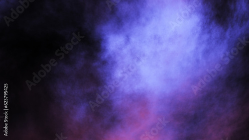Blue violet sky abstract background.smoke or fog.