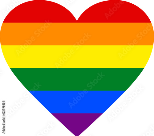 レインボーカラーのハート / LGBT / LGBTQ Free Download レインボーカラーのハート / LGBT / LGBTQ - GFXLoad