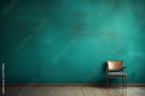 chair on a wall mock-up
