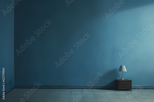 empty room with wall