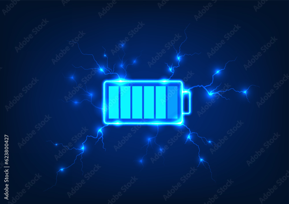 Battery technology with electric current flowing around the body. It's a vector illustration. focus on blue tones Batteries are innovations that provide continuous power to electrical devices. Battery technology with electric current flowing around the body. It's a vector illustration. focus on blue tones Batteries are innovations that provide continuous power to electrical devices.