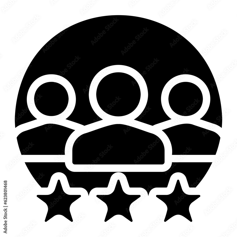 best customer experience glyph icon best customer experience glyph icon