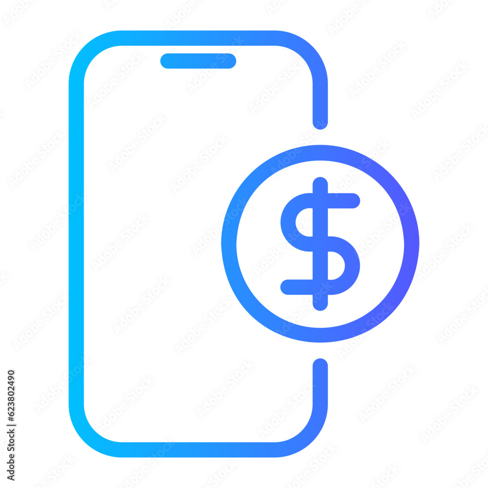 subscription gradient icon subscription gradient icon