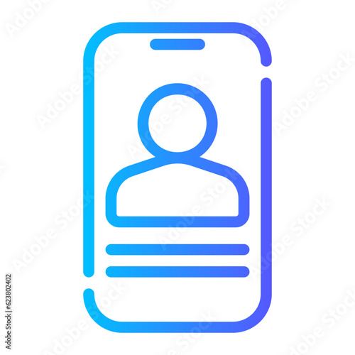 open enrollment gradient icon