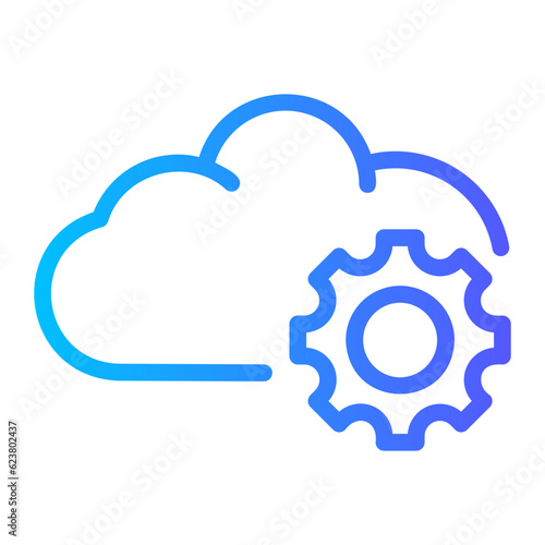saas gradient icon