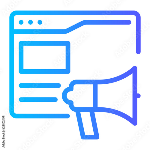 web gradient icon