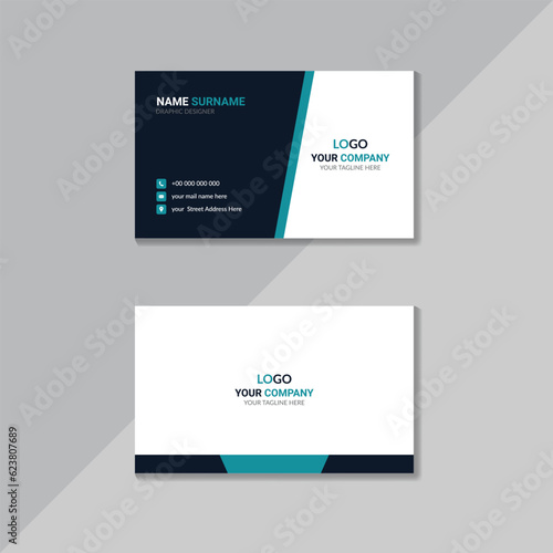 Professional and creative business card template