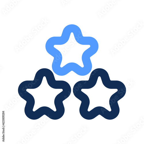 review outline color icon