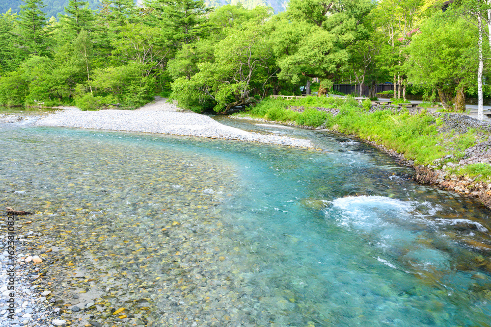 Obraz premium 上高地 梓川