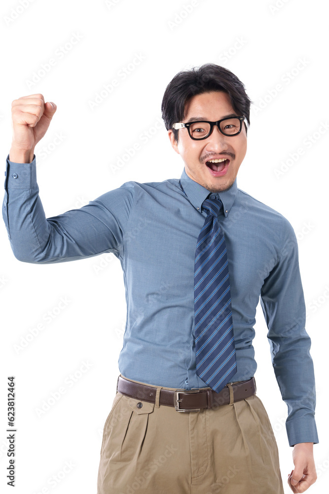 Confident business middle-aged man Confident business middle-aged man