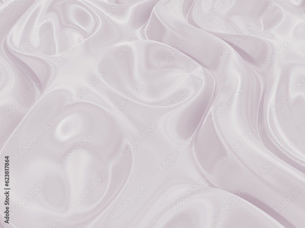 Fototapeta premium white satin soft fabric abstract texture background