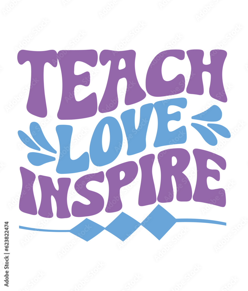 Fototapeta premium Teacher Vector, Elements and Craft Design.