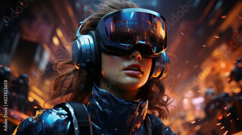 Virtual Reality Glasses and Headwear