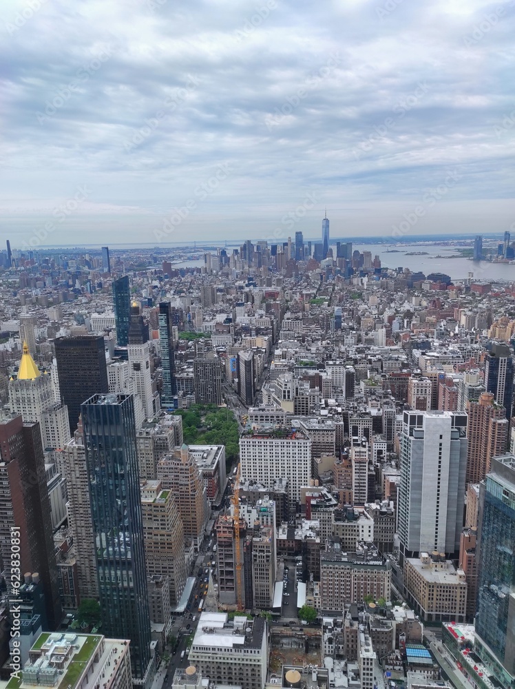 New-York, roof Top, vue sur Central Park