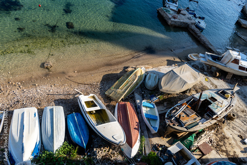 Boat Shipyard in Dubrovnik Croatia photo