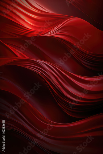 A Red Abstract Background With Wavy Lines. Red Abstract Backgrounds  Texture And Lines  Color Theory  Background Design  Graphic Design  Wavy Lines  Greeting   ard. Generative AI