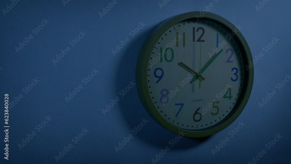 Clock In Bedroom In The Evening
Clock In Bedroom In The Evening