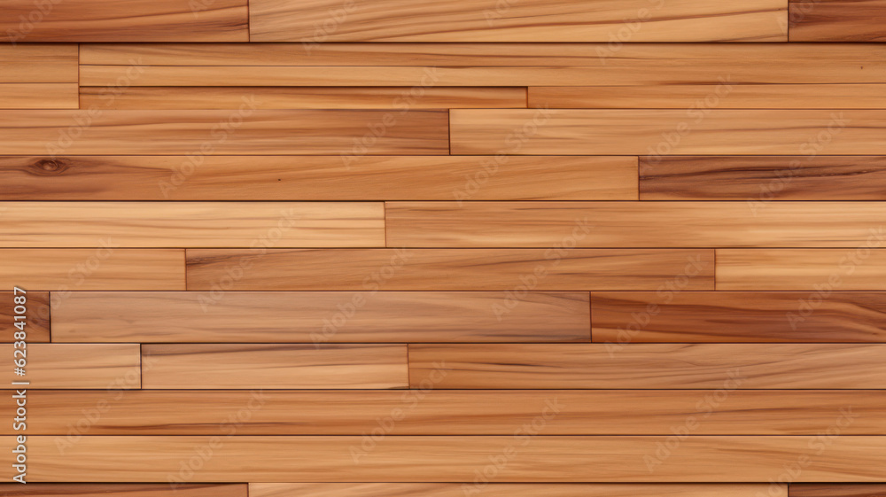 Futuristic Teak Planks Wall with Tonal Texture, AI generated Futuristic Teak Planks Wall with Tonal Texture, AI generated