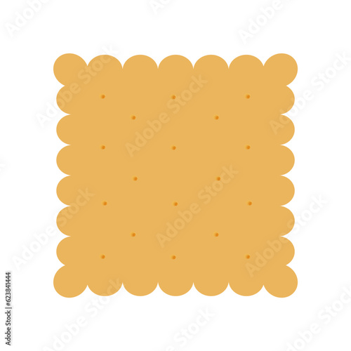 Shortbread cookies on a white background.