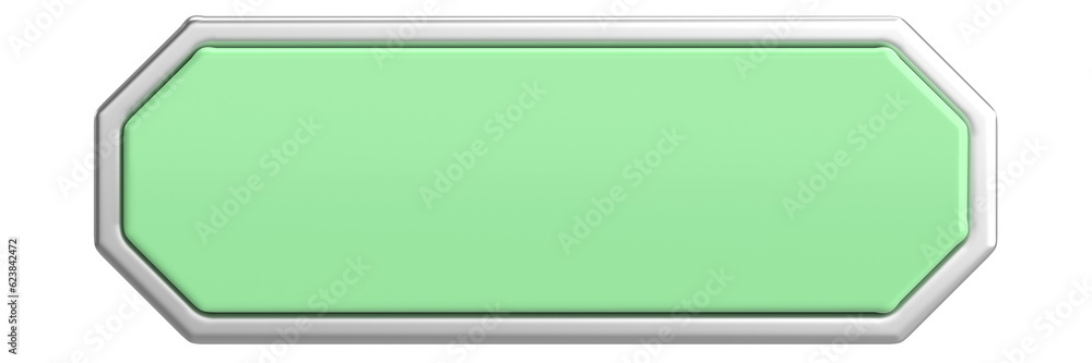 3D button. Empty button. 3D illustration. 3D button. Empty button. 3D illustration.