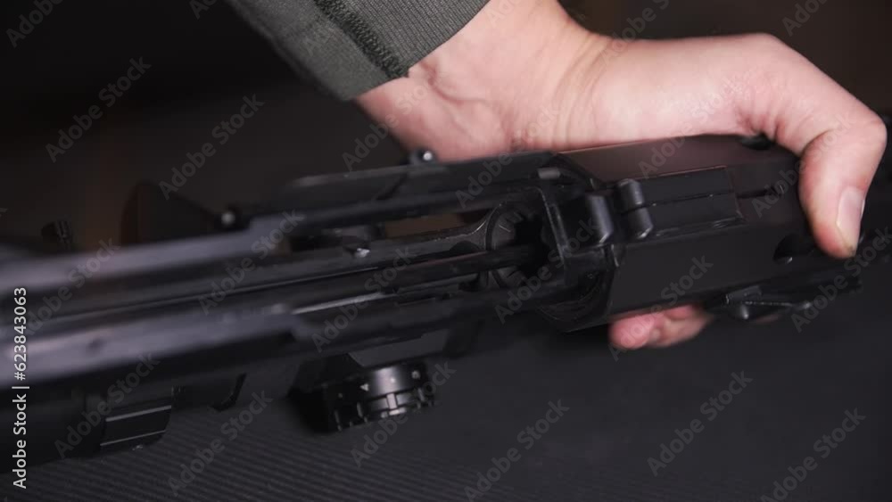 AR-15 complete disassembly and cleaning, bolt, barrel AR-15 complete disassembly and cleaning, bolt, barrel