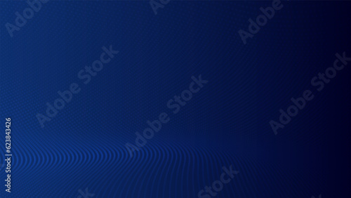 blue background metal pattern with copy space