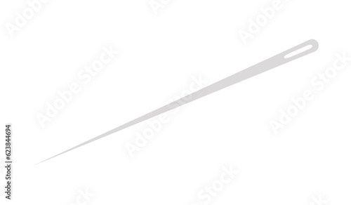 Needle icon. Vector sewing needle illustration.