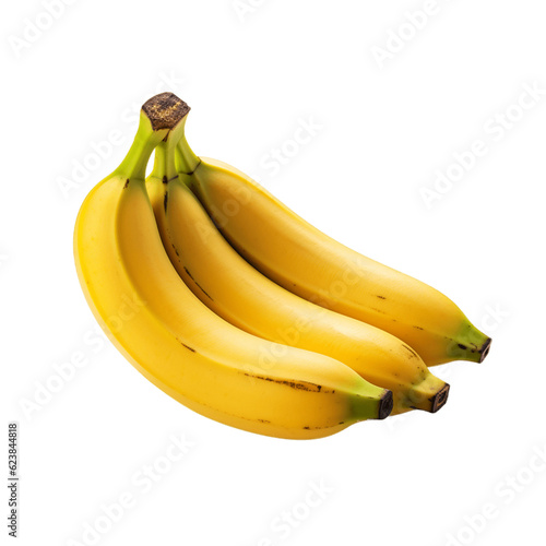 bunch of bananas. No background