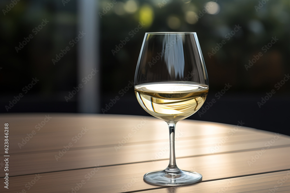 Glass of white wine Glass of white wine