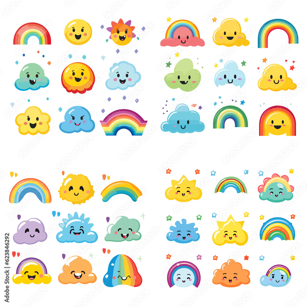 Fototapeta premium cartoon, illustration, vector, sea, beach, sky, summer, umbrella, bird, water, baby, animal, child, fish, sun, design, fun, art, nature, woman, ocean, drawing, rain