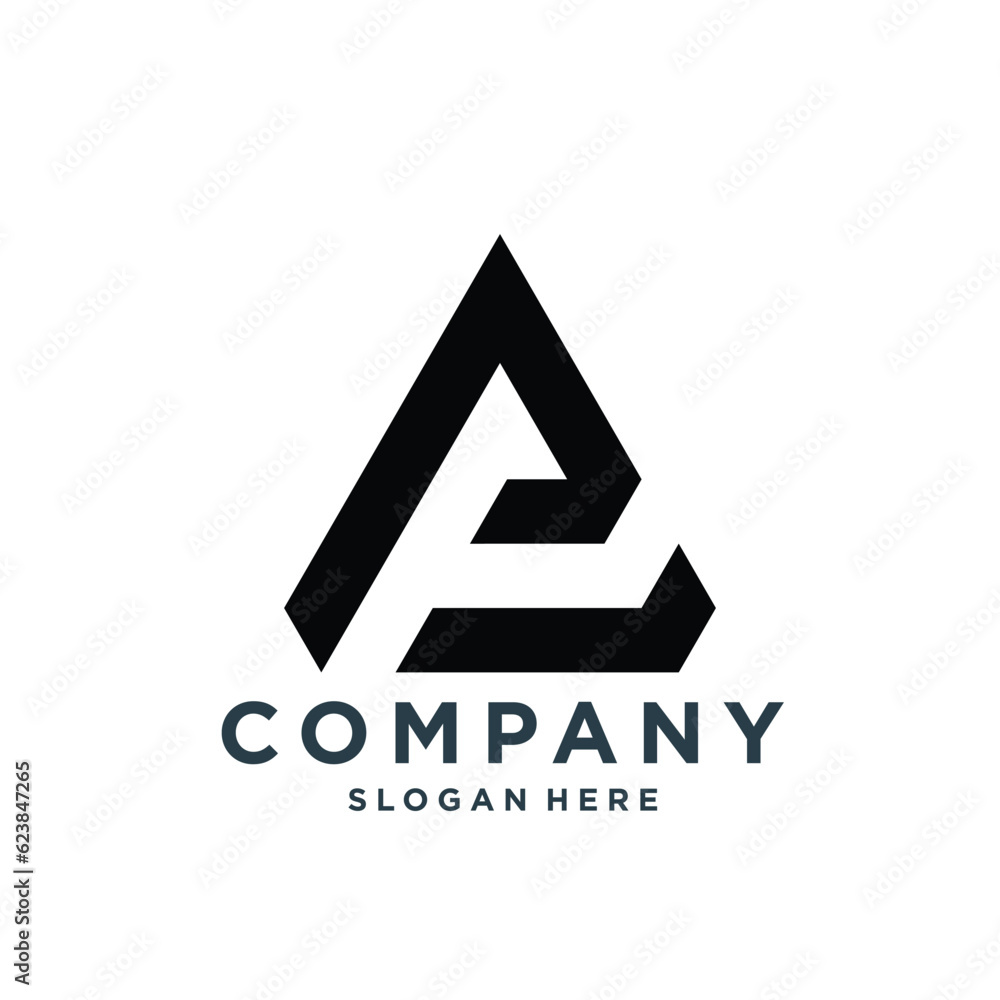 Modern Minimalist A Letter Logo Design Modern Minimalist A Letter Logo Design