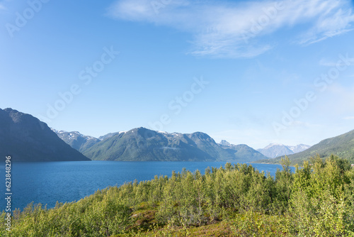 View from J  kelsfjord  Kv  nangen  Norway