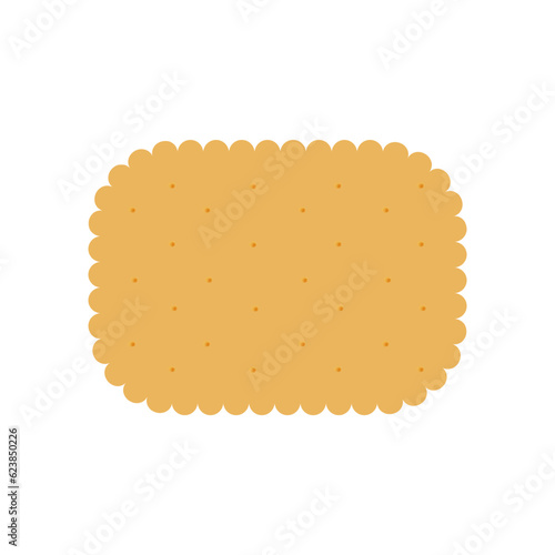 Shortbread cookies on a white background.