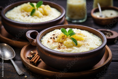 Millet porridge with butter