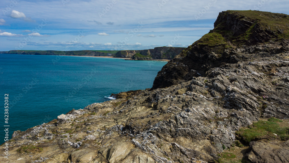 Rocky Cliff in Cornwall