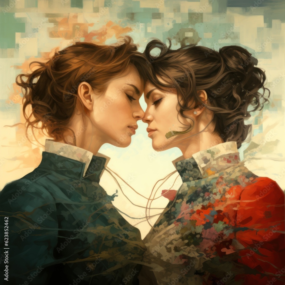 portrait of a couple kissing portrait of a couple kissing