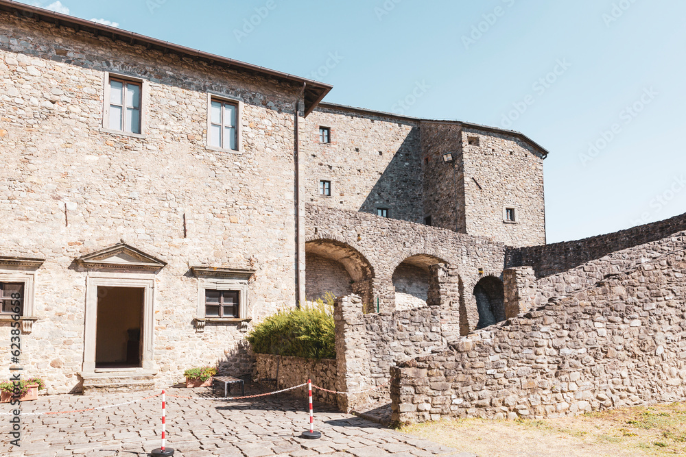 the medieval castle of Pontremoli, Province of Massa and Carrara, Toscana, Italy