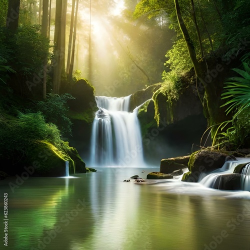 waterfall in the forest