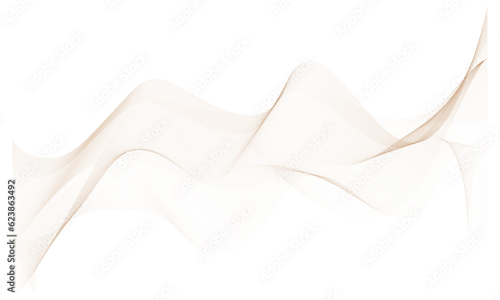 Curly waves abstract background beige shade multi waves line art vector pattern Curly waves abstract background beige shade multi waves line art vector pattern