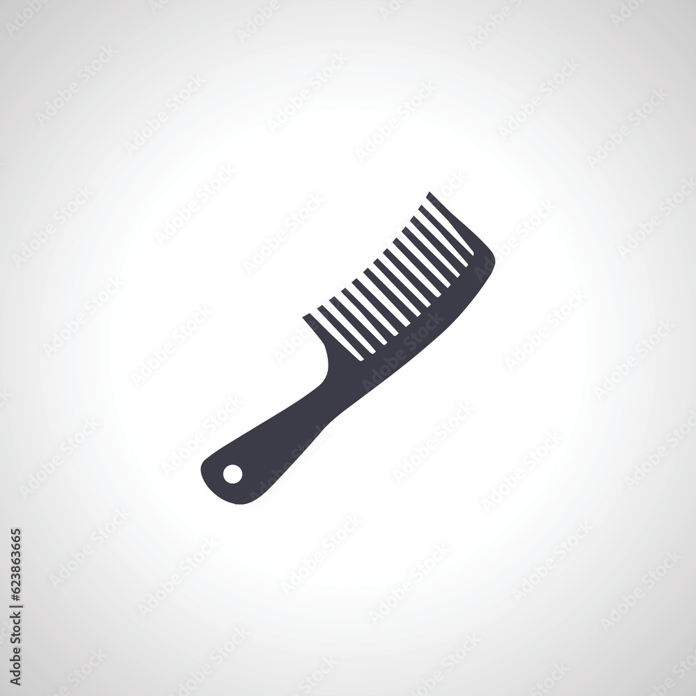 Comb isolated icon. hair comb icon Comb isolated icon. hair comb icon