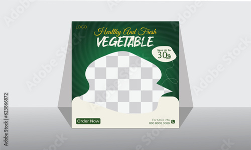 Testy Food Social Media Post Design