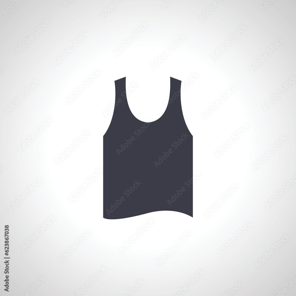 Singlet Sleeveless Shirt Icon. singlet icon Singlet Sleeveless Shirt Icon. singlet icon